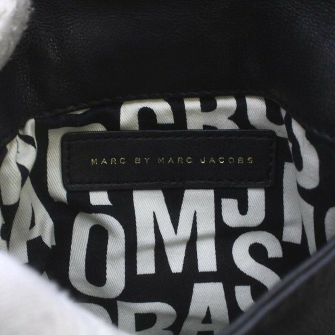 MARC BY MARC JACOBS(マークバイマークジェイコブス)のMARC by MARC JACOBS ショルダーバッグ ラムレザー 黒 レディースのバッグ(ショルダーバッグ)の商品写真