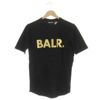 BALR. ボーラー Tシャツ 半袖 ロゴ プリント ストレッチ ブラック L