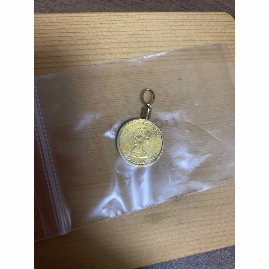 メイプルリーフ金貨 1/10oz ペンダントトップエンタメ/ホビー