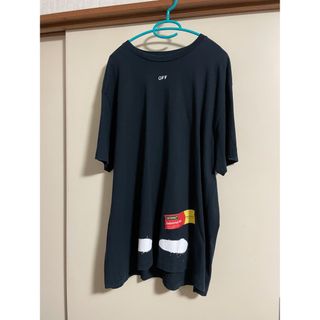 オフホワイト(OFF-WHITE)のOff-White  スプレーペイント　Tシャツ(Tシャツ/カットソー(半袖/袖なし))