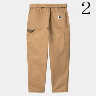 サカイ(sacai)の2　Sacai Carhartt WIP Canvas Pants　ベージュ(ワークパンツ/カーゴパンツ)