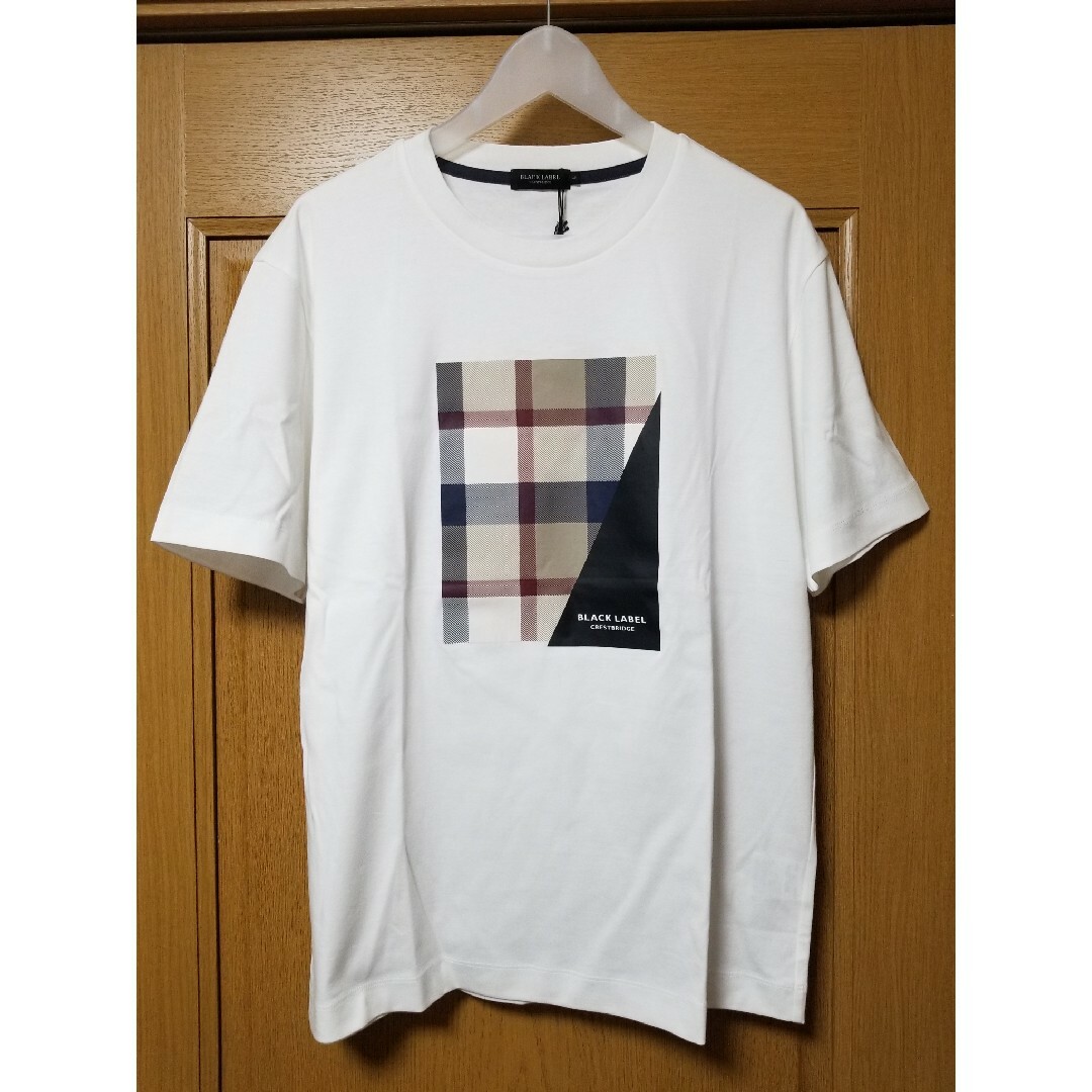 【新品】ブラックレーベルクレストブリッジ　Tシャツ　白　L　バーバリー　242 1