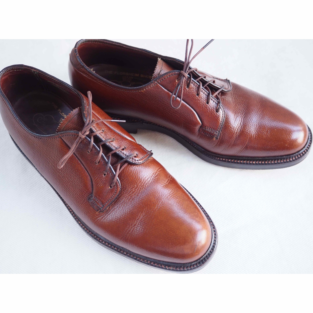 Alden(オールデン)の60s Florsheim Imperial Plain Toe Blucher メンズの靴/シューズ(ドレス/ビジネス)の商品写真