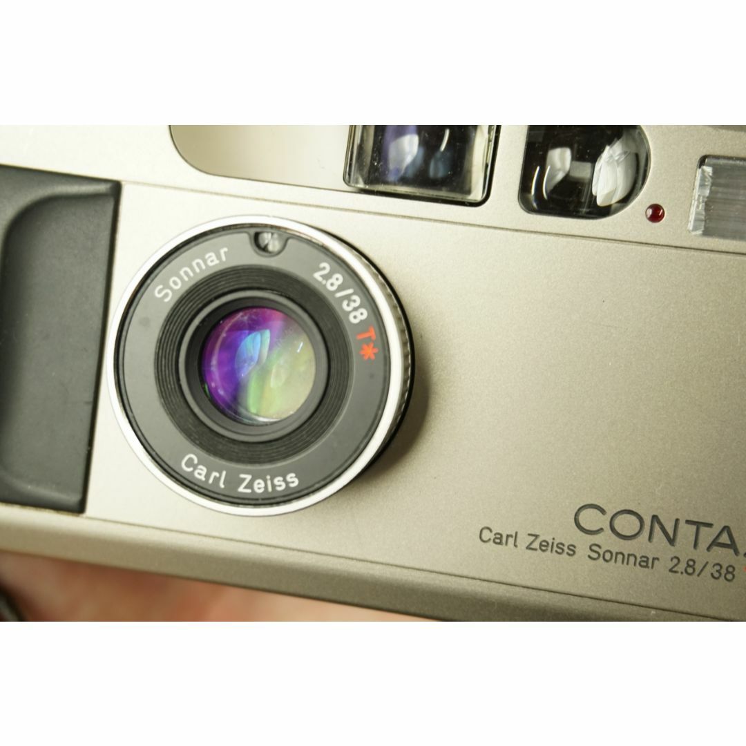 8455 良品 コンタックス Contax T2 Sonnar 38mm 2.8