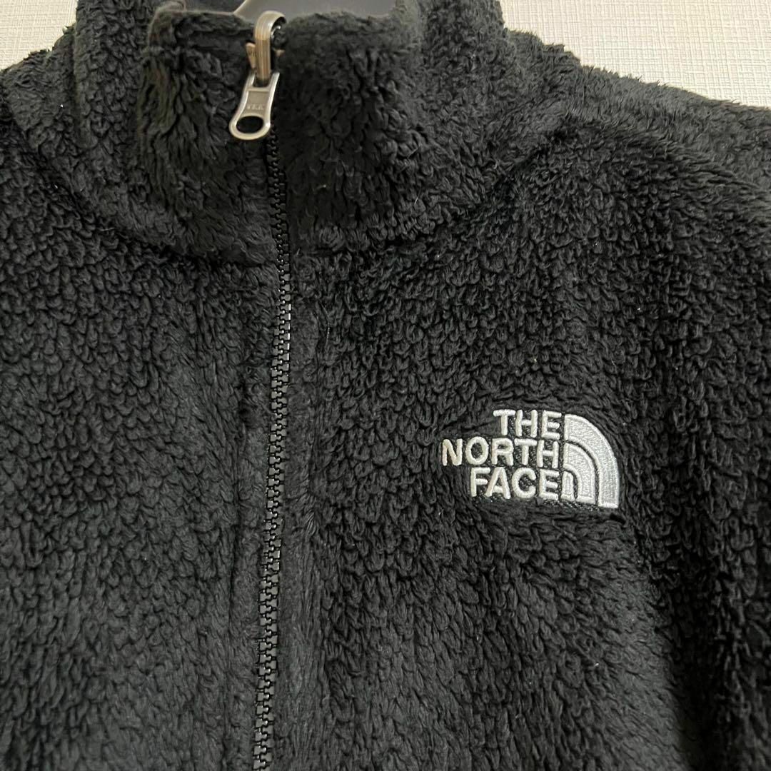 ノースフェイス ボア フリースジャケット ブルゾン 刺繍ロゴ US規格 正規品
