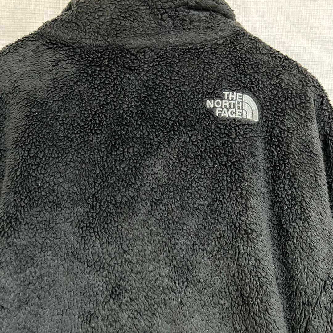 ノースフェイス ボア フリースジャケット ブルゾン 刺繍ロゴ US規格 正規品