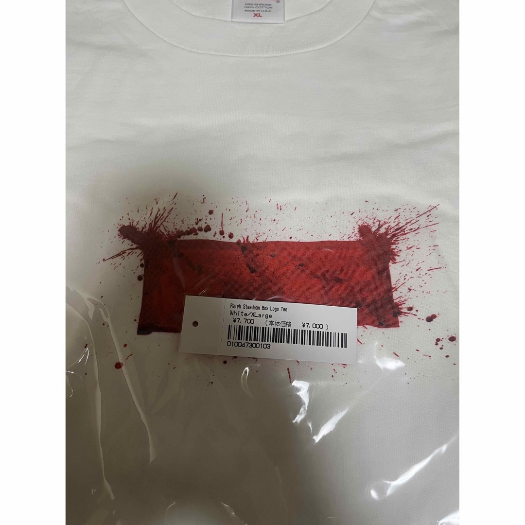 supreme ralph steadman box logo tee xl