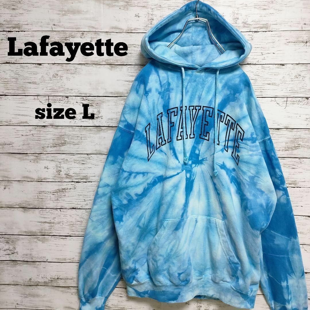 Lafayette　ラファイエット　パーカー　プルオーバー　タイダイ　サイズL