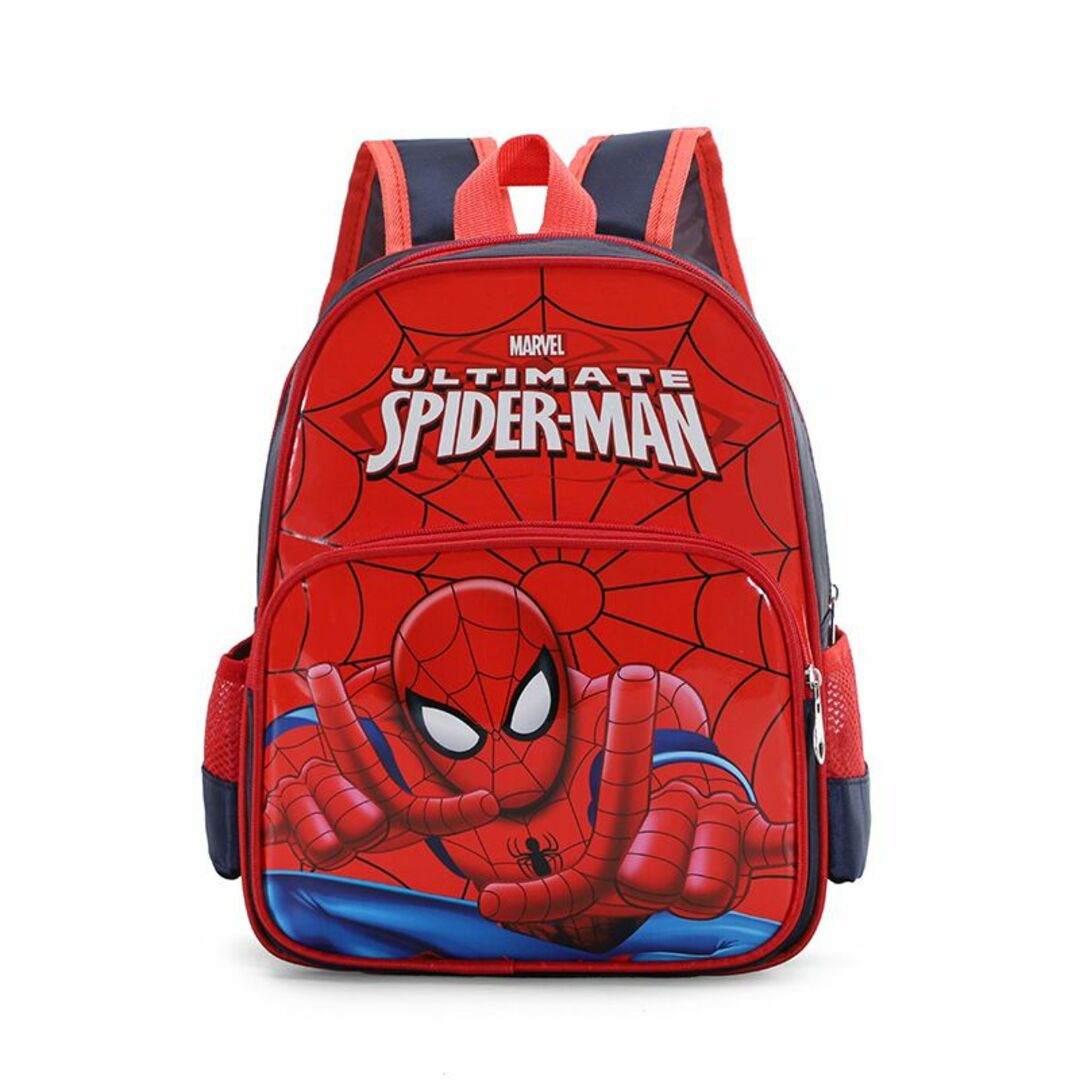 スパイダーマンリュックサック   男女兼用　鞄 小学生軽量 大容量 キッズ/ベビー/マタニティのこども用ファッション小物(その他)の商品写真