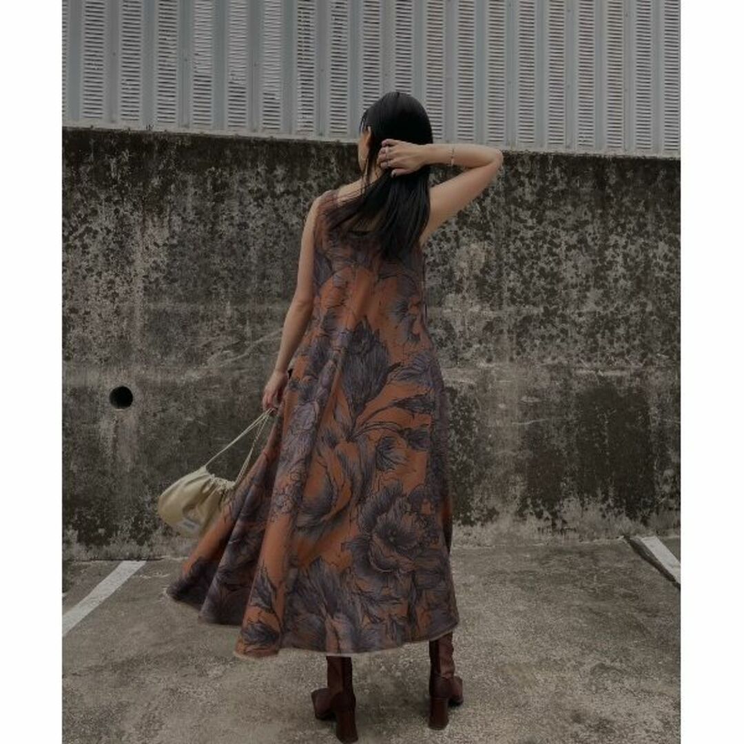 KEITAMARUYAMA × AMERI VOLUME FLARE DRESS - ロングワンピース/マキシ