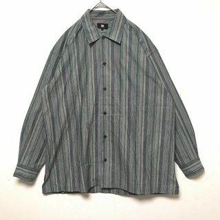 ISSEY MIYAKE - 80s 90s イッセイミヤケ ストライプシャツ ミヤケ