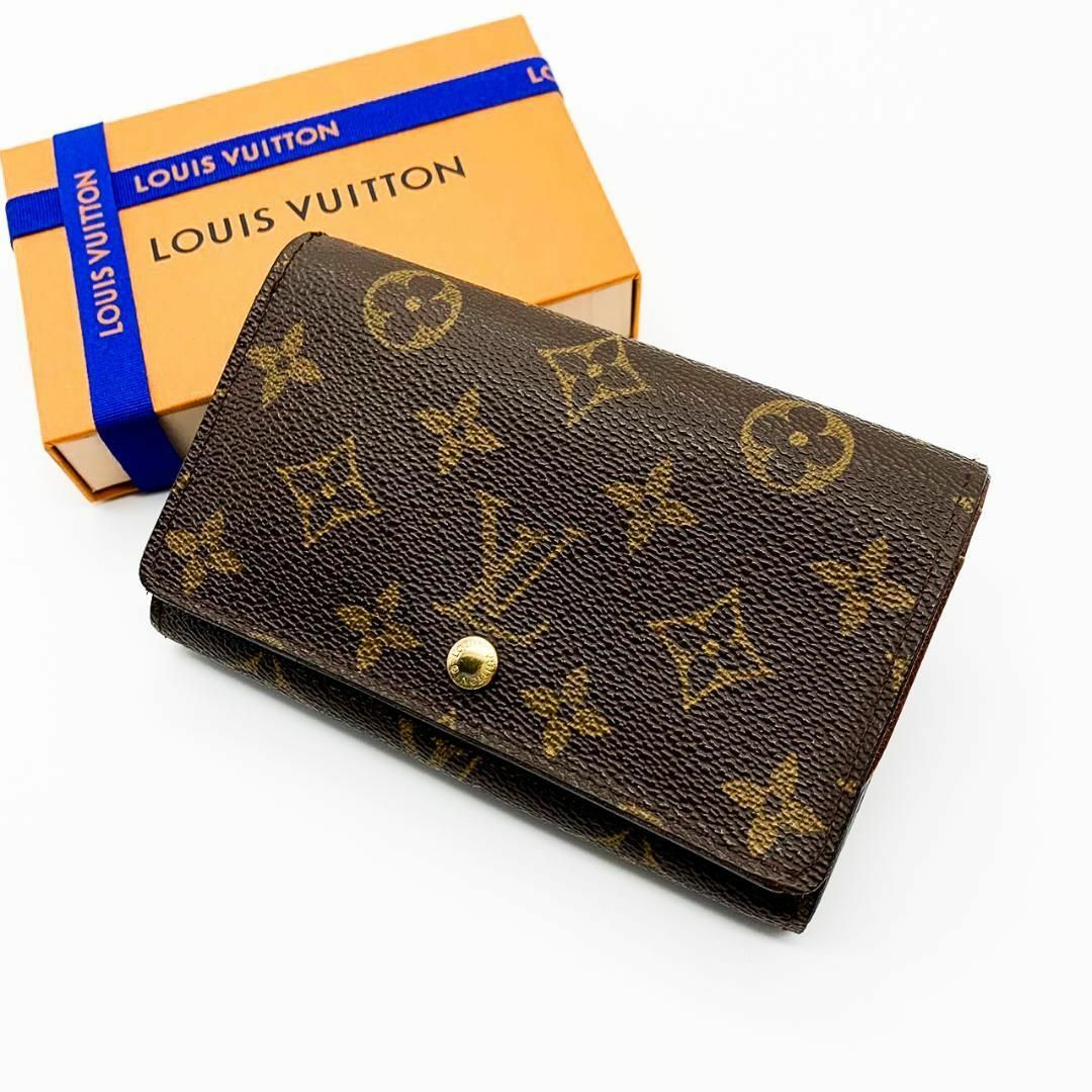 商品LOUIS VUITTON 折財布 モノグラム トレゾール　L字ファスナー