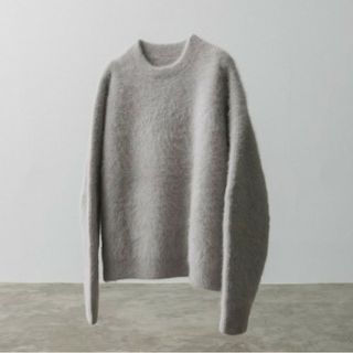 LIDNM - 【LIDNM】FOX CASHMERE KNIT / ICE GRAYの通販 by ma's shop