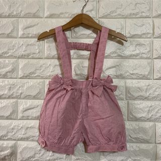 ベベ(BeBe)の【新品】　BeBe  サロペット　オーバーオール　80(パンツ)