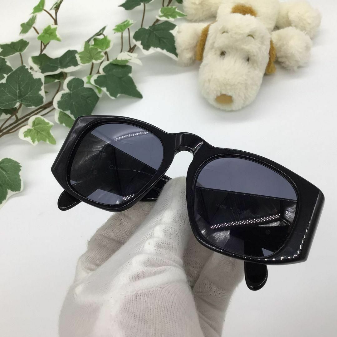 CHANEL シャネル ココマーク サングラス ブラック ゴールド メガネ