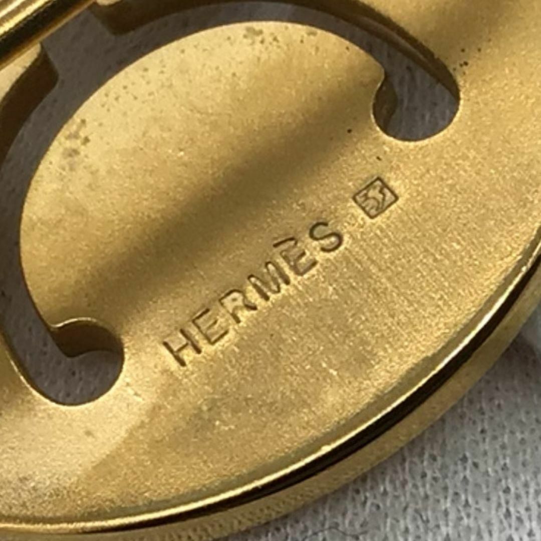 Hermes - HERMES エルメス ダブルH □Ｆ刻印 ベルト ブラック ブラウン