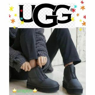 完売。。。。。✨超美品✨22✨UGG✨ニューメル プラットフォーム ZIP✨厚底(ブーツ)