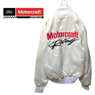 70〜80's Motorcraft Racing ナイロンスタジャンA1228(スタジャン)