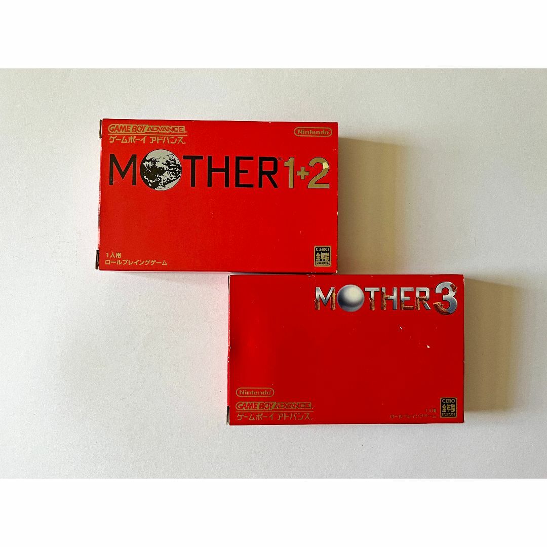 MOTHER1＋2  ＆　3  セット　ゲームボーイアドバンスエンタメ/ホビー