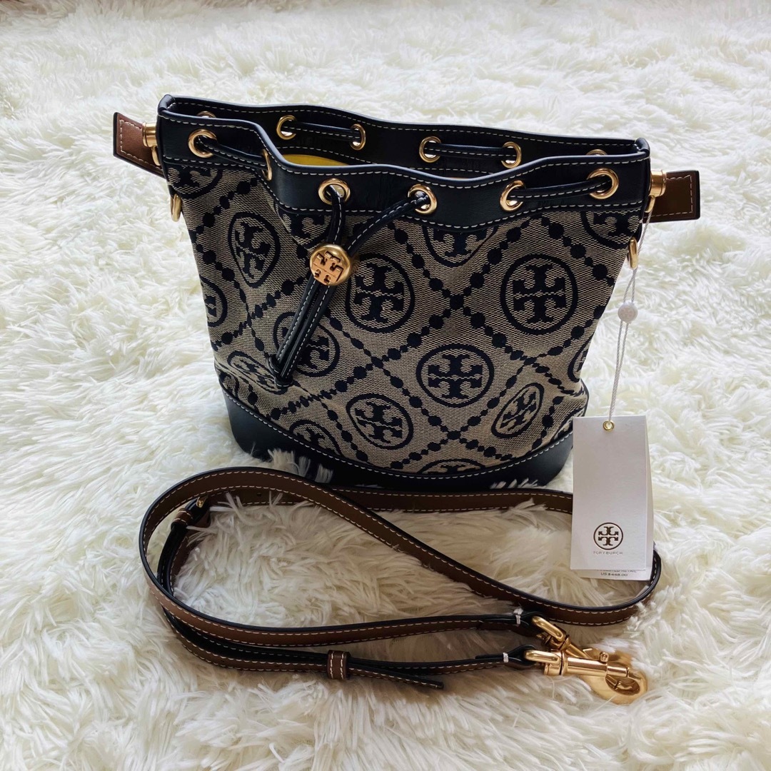 新品✨Tory Burch モノグラム ジャカード ショルダーバッグ　2way