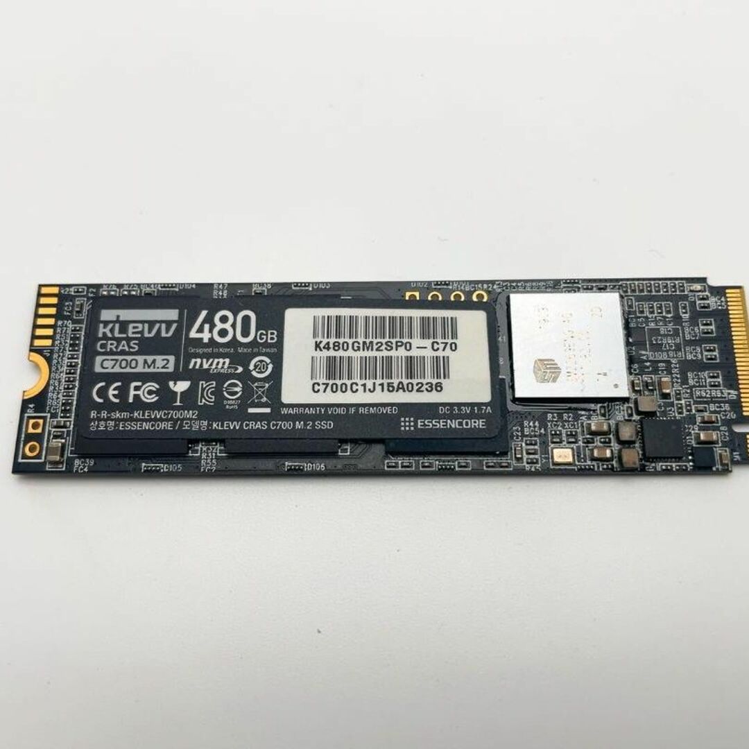 KLeVV SSD 2.5inch 480GB 2個 未使用品