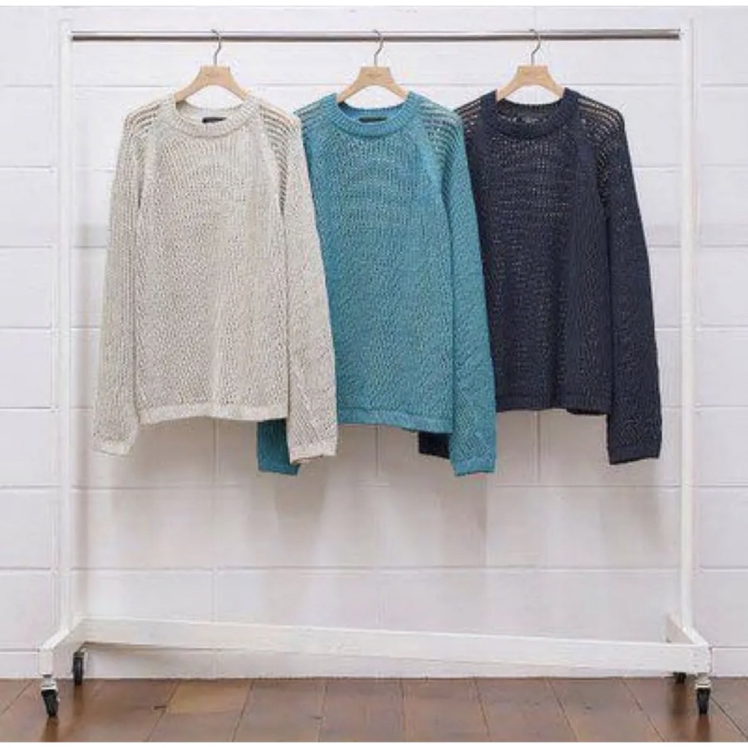 UNUSED - 21ss UNUSED アンユーズド コットンメッシュニットの UNUSED - 21ss UNUSED アンユーズド コットンメッシュニットの