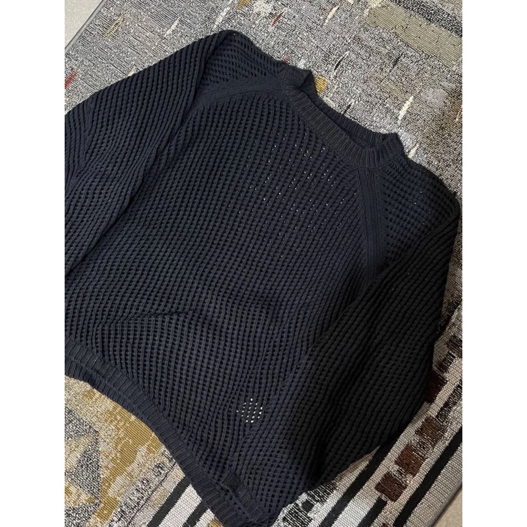 UNUSED - 21ss UNUSED アンユーズド コットンメッシュニットの UNUSED - 21ss UNUSED アンユーズド コットンメッシュニットの