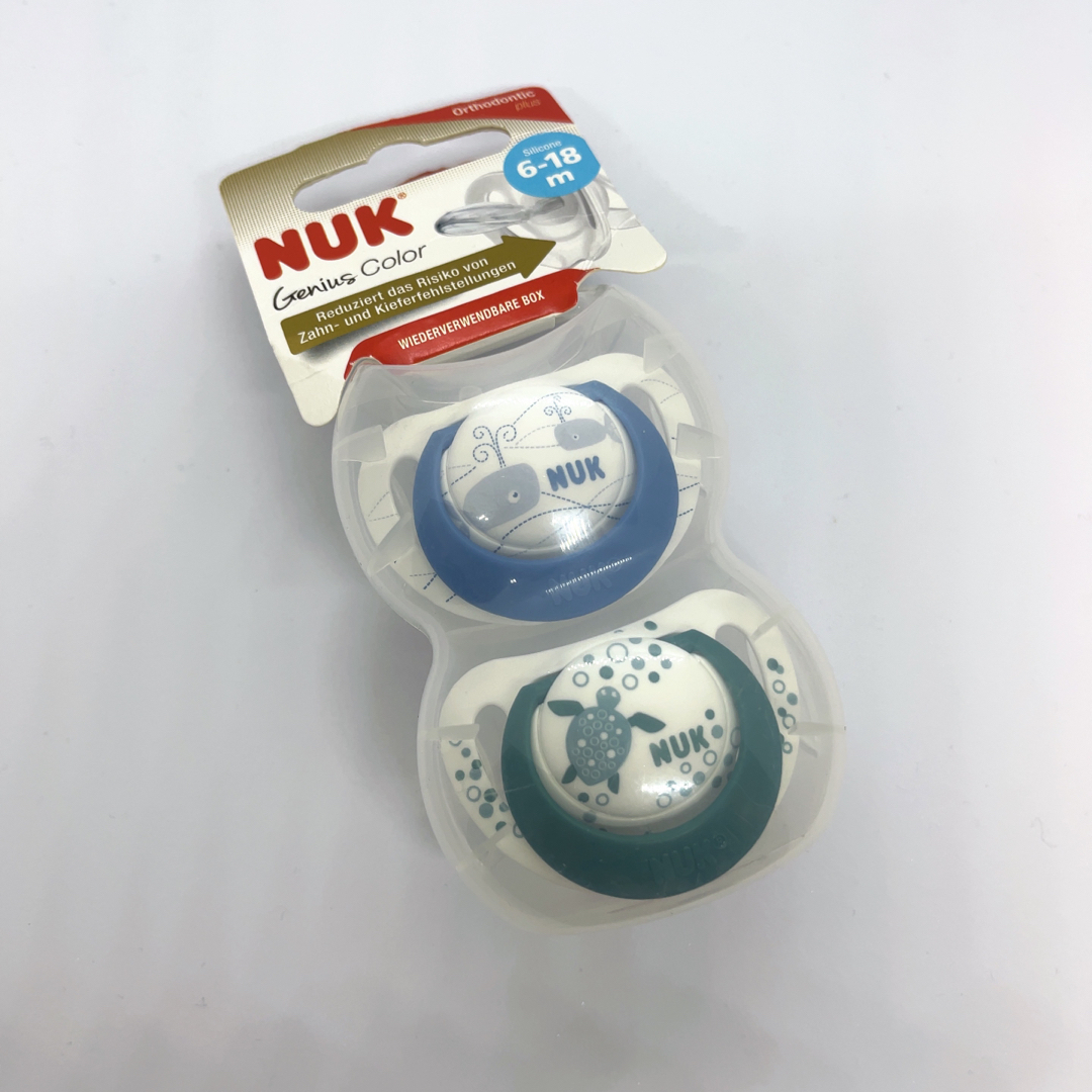 NUK おしゃぶり6-18m 新品 キッズ/ベビー/マタニティのキッズ/ベビー/マタニティ その他(その他)の商品写真