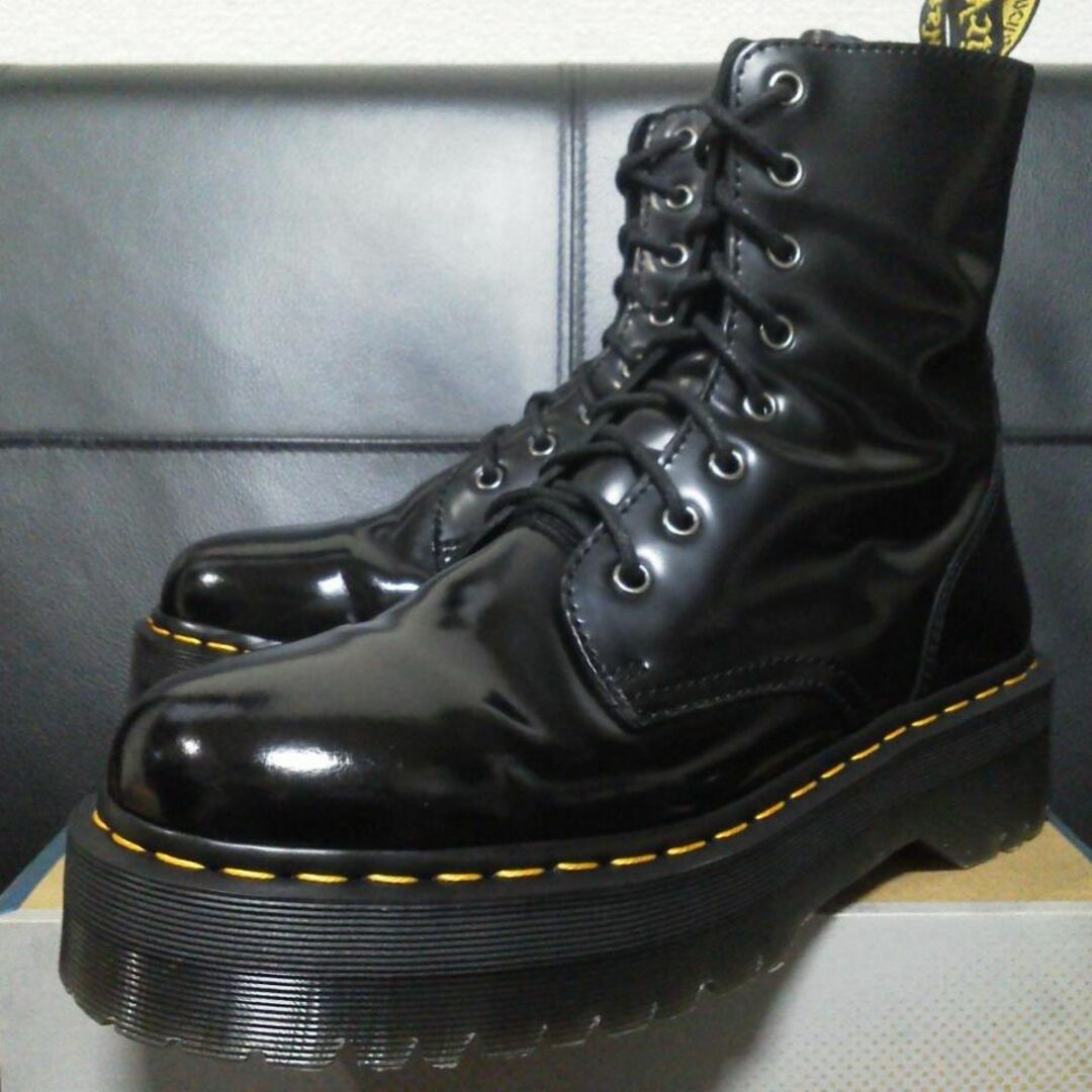 Dr.Martens JADON UK9 黒 厚底 8ホール BEX ジェイドン www