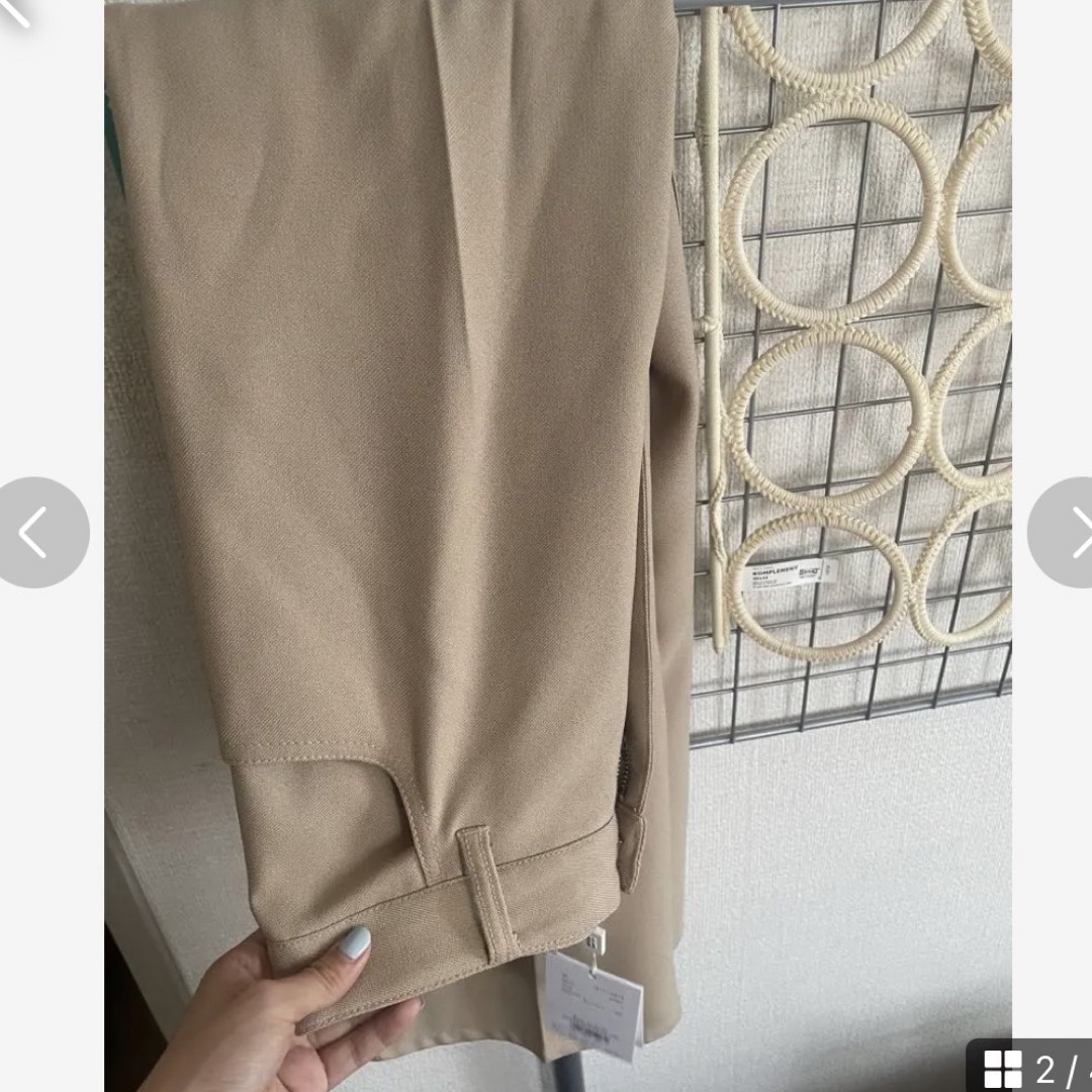 新品未使】CLANE CENTER PRESS BOOTCUT PANT-