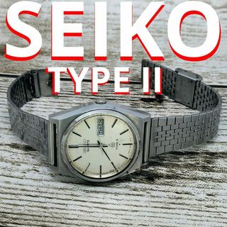 SEIKO　腕時計　メンズ　セイコー　TYPE II　ステンレス　シルバー