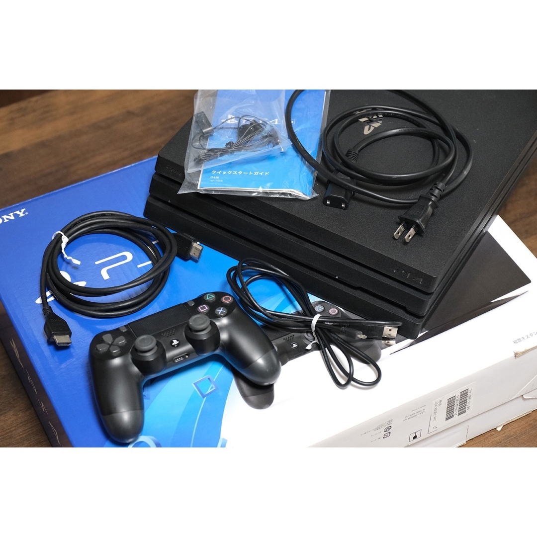 PS4 pro 本体 SSD 1T ソフト-