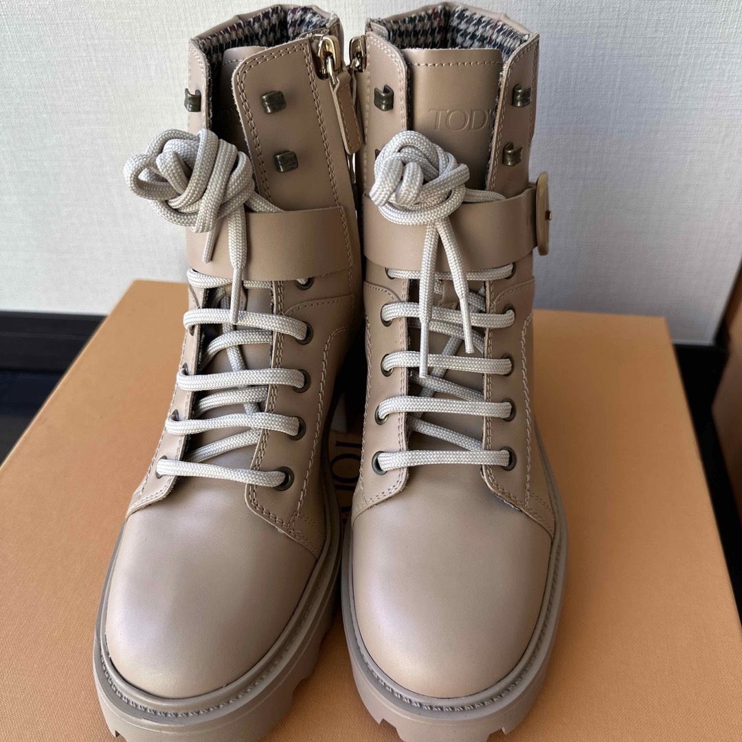 TOD'S ショートブーツ 厚底 36EU 新品 | tradexautomotive.com