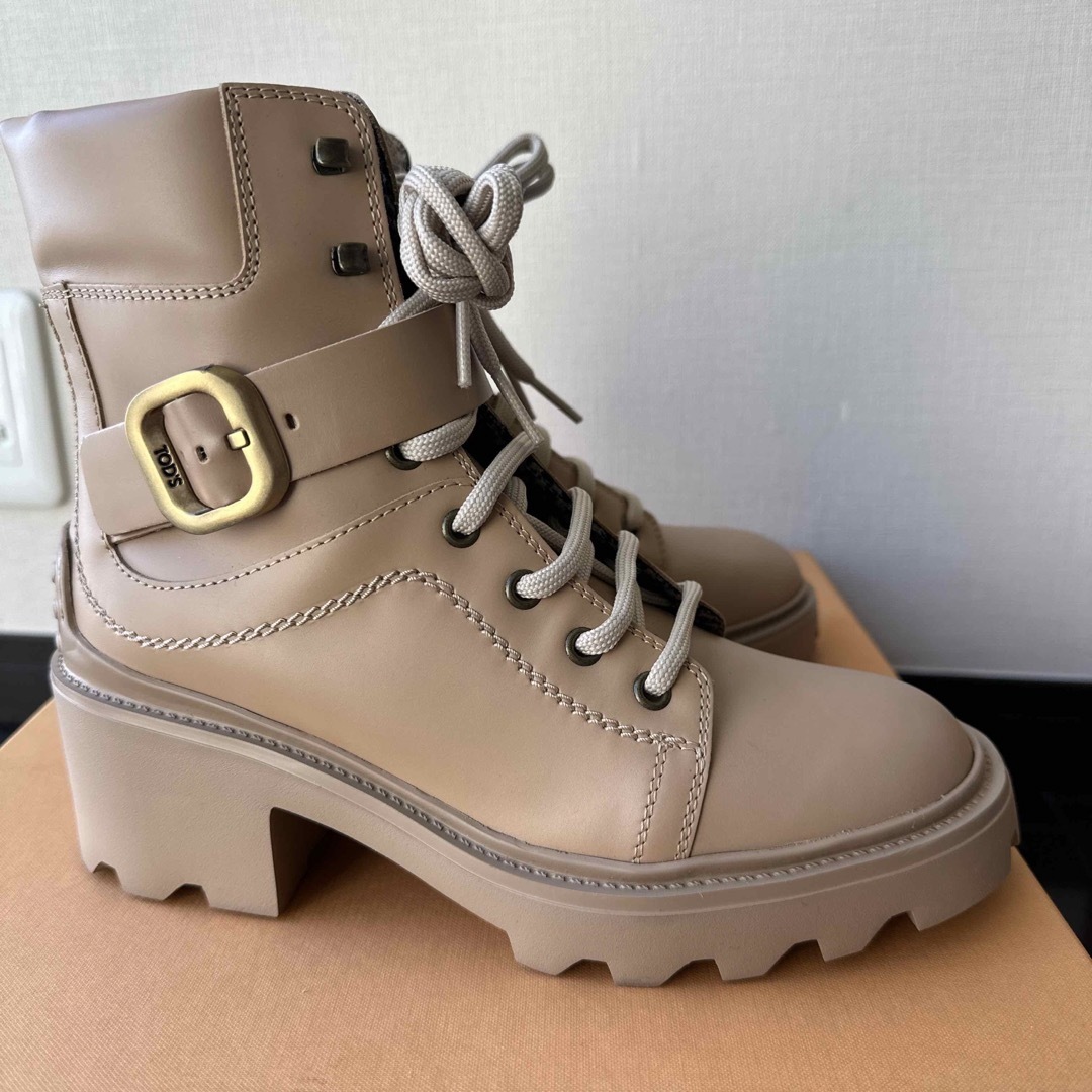 TOD'S ショートブーツ 厚底 36EU 新品 | tradexautomotive.com
