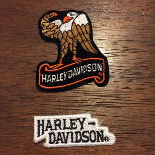 ハーレーダビッドソン(Harley Davidson)のハーレーダビッドソン☆ワッペン2枚(その他)