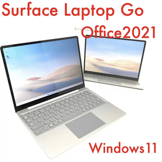 Microsoft - 超美品surface laptop Go 8G/128G Office2021の通販 by
