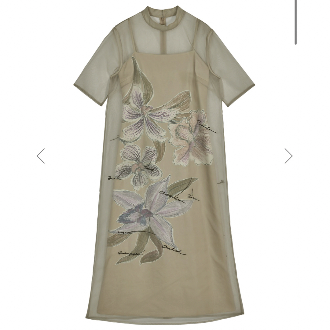 KEITAMARUYAMA ×AMERI SHEER LAYERED DRESS ワンピース KEITAMARUYAMA ×AMERI SHEER LAYERED DRESS ワンピース
