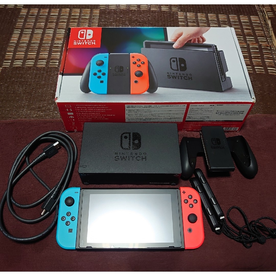 Nintendo Switch(ニンテンドースイッチ)のニンテンドースイッチ エンタメ/ホビーのゲームソフト/ゲーム機本体(携帯用ゲーム機本体)の商品写真