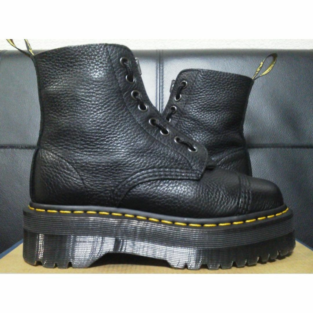 Dr.Martens SINCLAIR UK4 黒 厚底 8ホール JADON 3