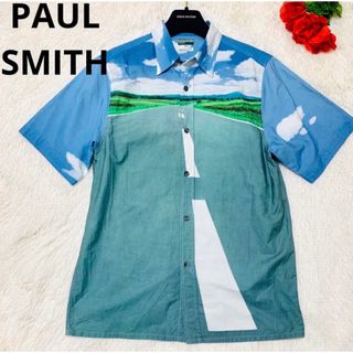 ポールスミス(Paul Smith)の【美品/希少】PAUL SMITH jeans 半袖 シャツ 極上デザイン(シャツ)