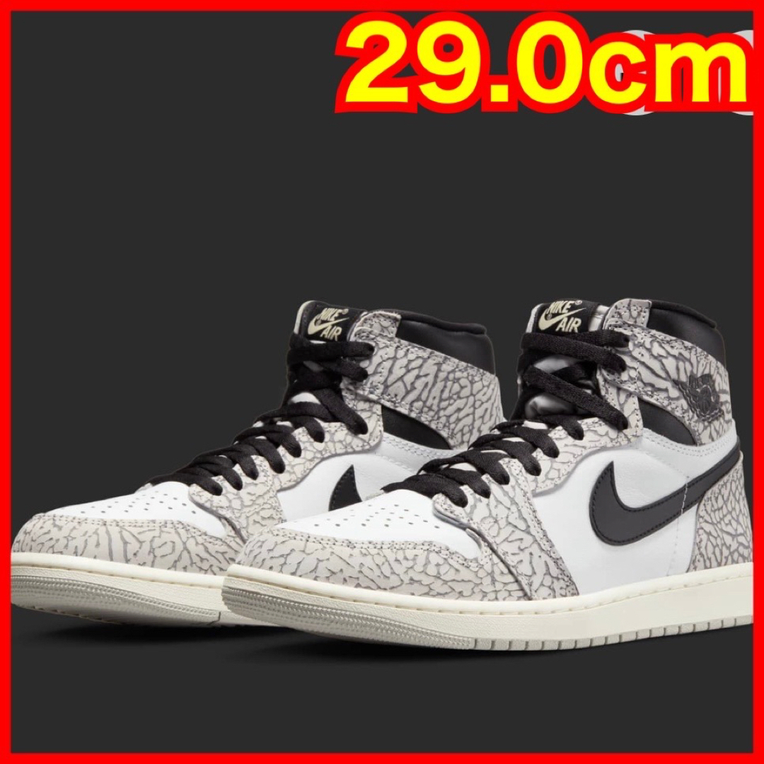 靴/シューズNike Air Jordan 1 High OG "White Cement"