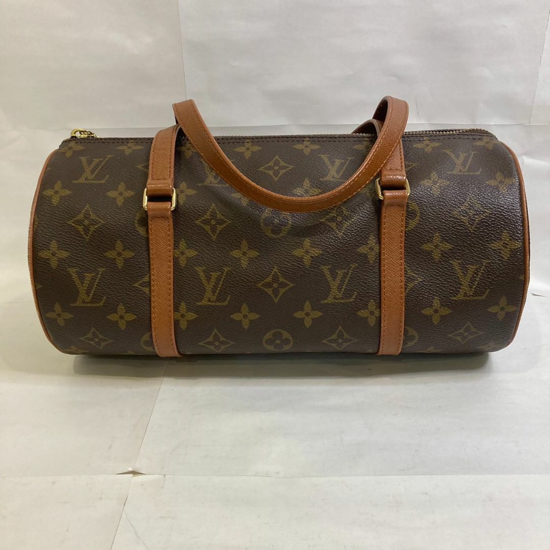 【限定価格】LOUIS VUITTON ルイヴィトン ハンドバッグ モノグラム パピヨン30 Papillon30 GM 旧型 ポーチ付き ブラウン 茶 鞄 かばん M51385    ゴールド金具 レディース 美品【品】