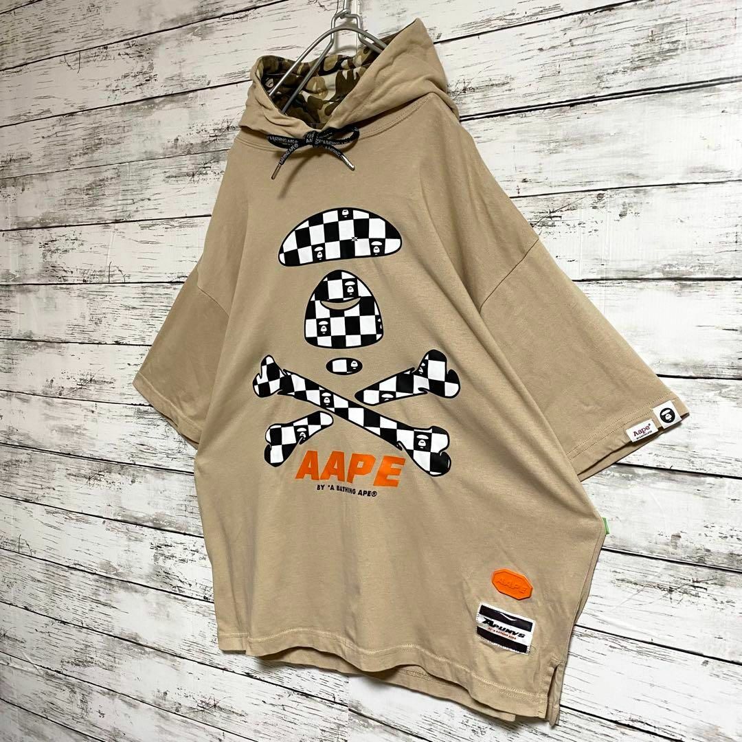 AAPE BY A BATHING APE - AAPE BY A BATHING APE 半袖 パーカー