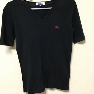 バーバリー(BURBERRY)のBURBERRY バーバリーホワイトレベルシャツ(Tシャツ(半袖/袖なし))