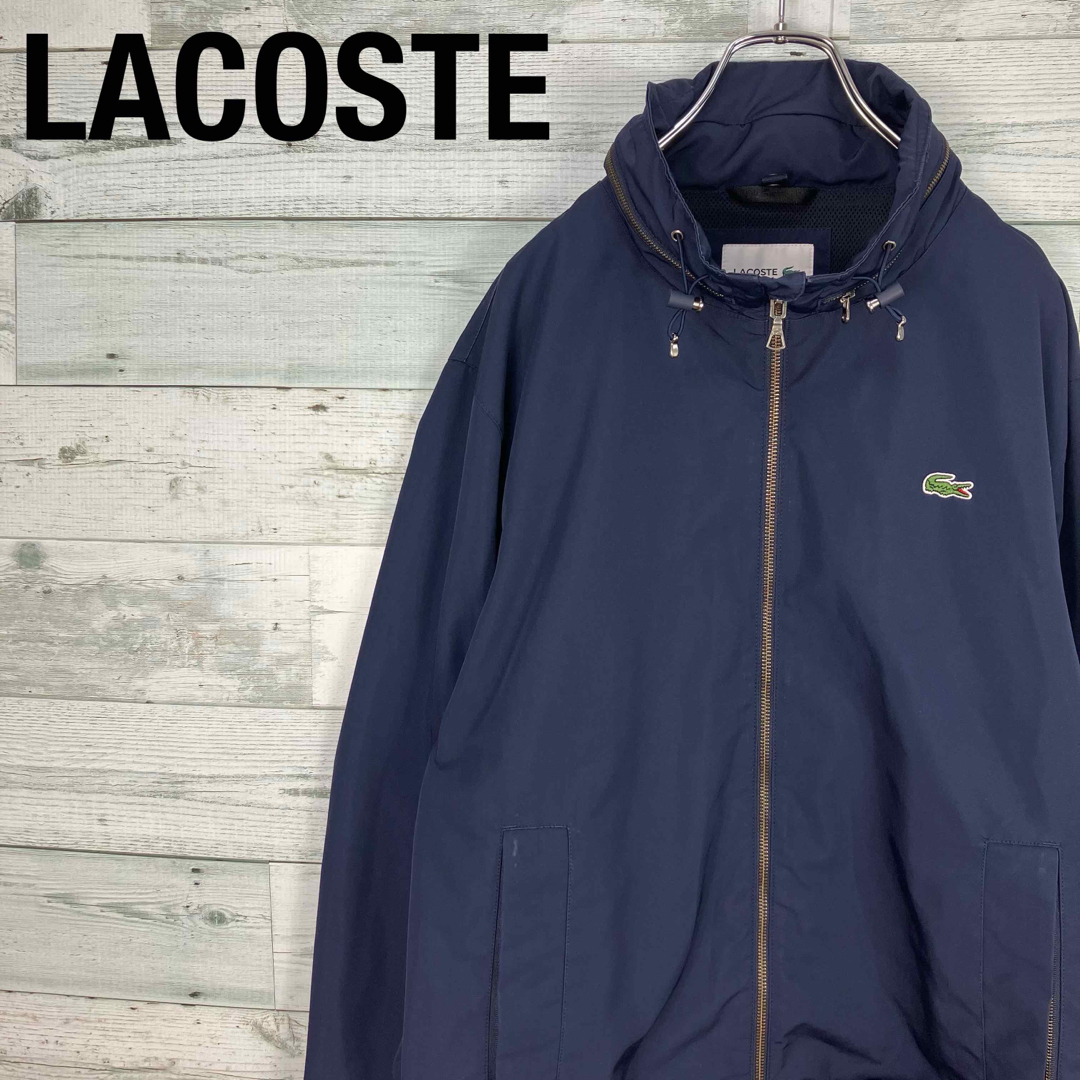 割引セット LACOSTE ラコステ ナイロンジャケット ワンポイントロゴ