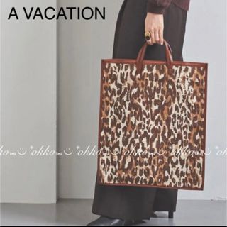 アヴァケーション(A VACATION)のA VACATION アヴァケーション FAN LEO バッグ アバケーション(トートバッグ)