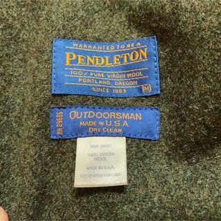 PENDLETON - 【レア】ペンドルトン ダブルマッキーノ オリーブ