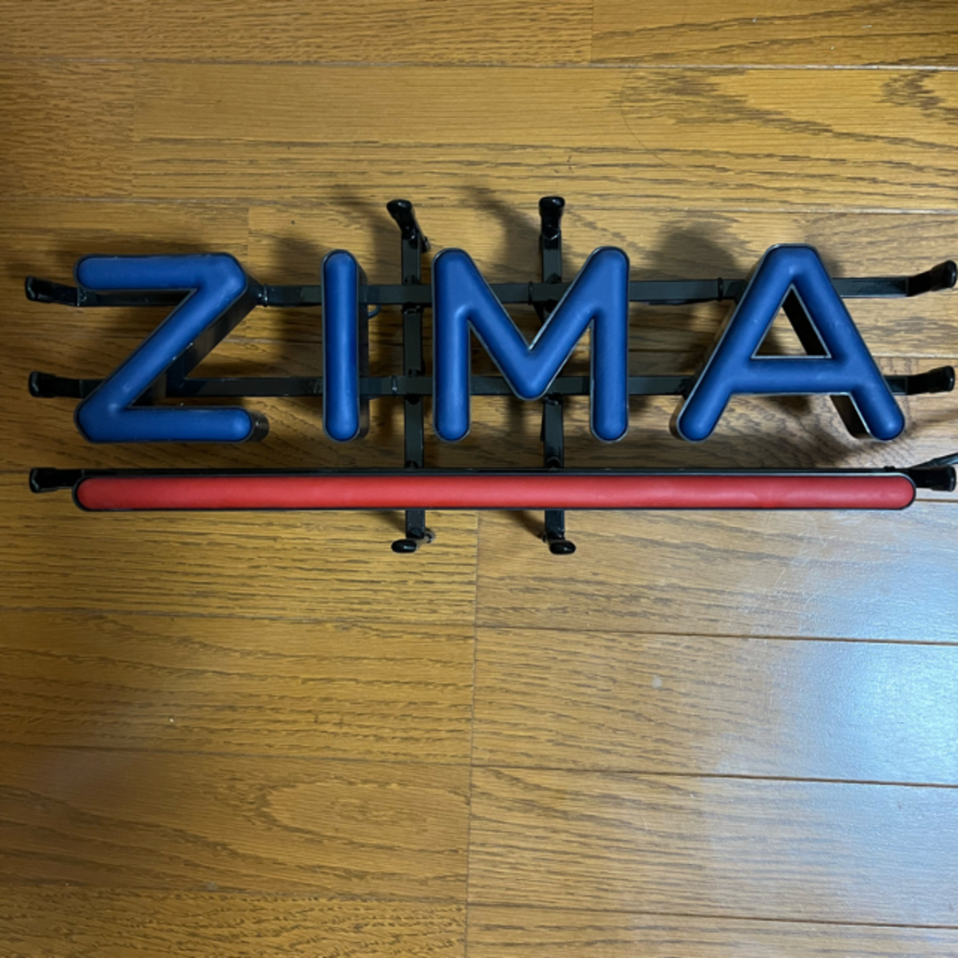 ZIMAロゴネオン風LEDサイン/非売品 ZIMAロゴネオン風LEDサイン/非売品