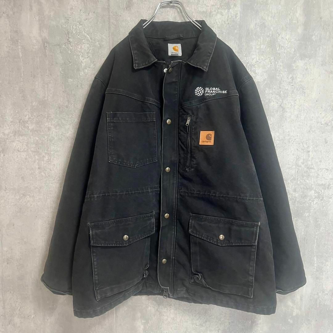 【企業ロゴ付き】Carhartt カーハート ダックジャケット デトロイト-