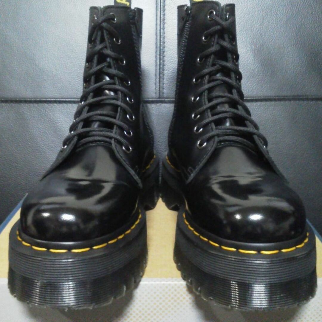 Dr.Martens SINCLAIR UK5 黒 厚底 8ホール JADON